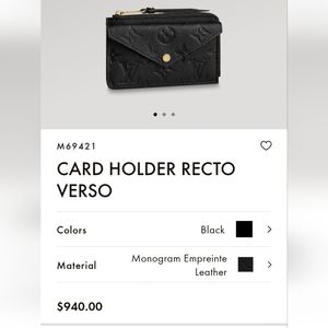 Louis Vuitton Card Holder
